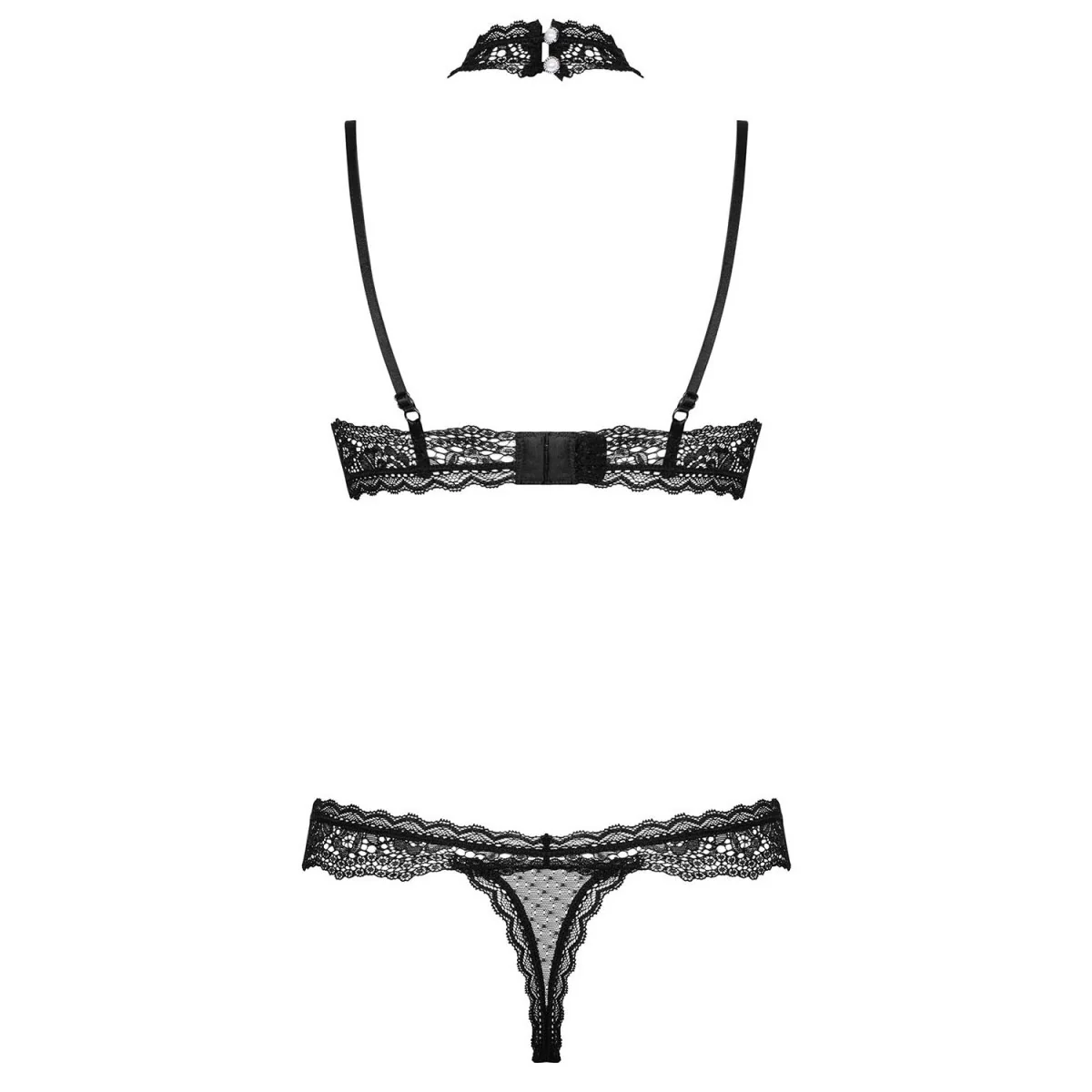Claudusia 2er Set schwarz von Obsessive kaufen | Fesselliebe