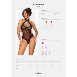Claudusia 2er Set Schwarz von Obsessive | Fesselliebe.de