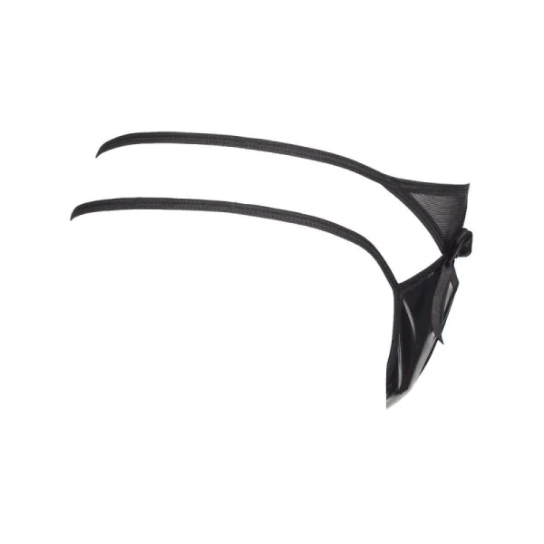 Plus Size String schwarz V-8738 von Axami Size Plus kaufen | Fesselliebe