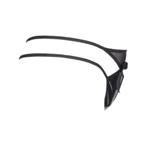 Plus Size String Schwarz V-8738 von Axami Size Plus