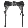 Plus Size Strumpfgürtel Schwarz V-8732 von Axami Size Plus
