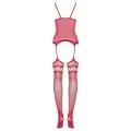 Bodystocking F214 Rot von Obsessive