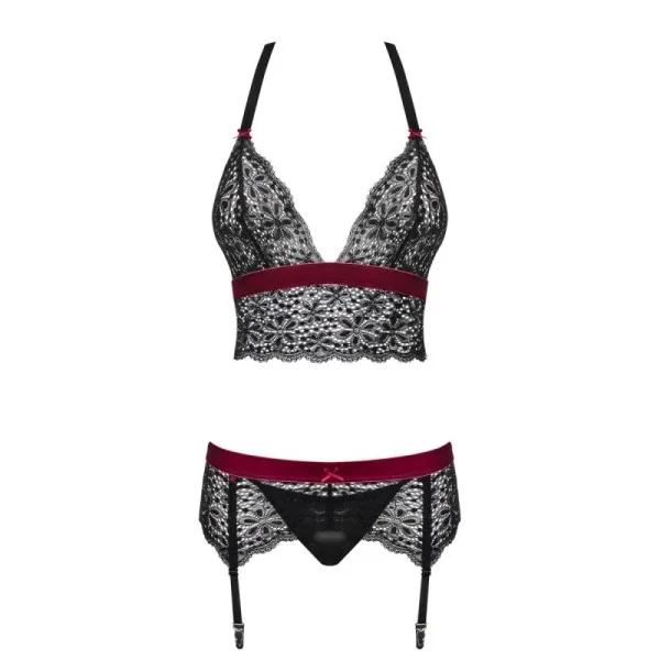 Rossita 3er Set schwarz von Obsessive kaufen | Fesselliebe