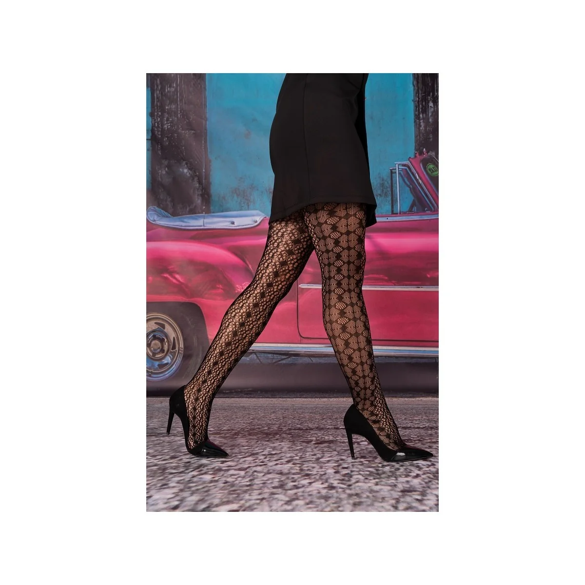 Ivany Strumpfhose schwarz von LivCo Corsetti Fashion kaufen | Fesselliebe