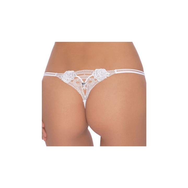 Lea String Weiss von Róza | Fesselliebe.de