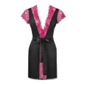 Kumiko Kleiding Gown Schwarz-Lila von Livco Corsetti Fashion