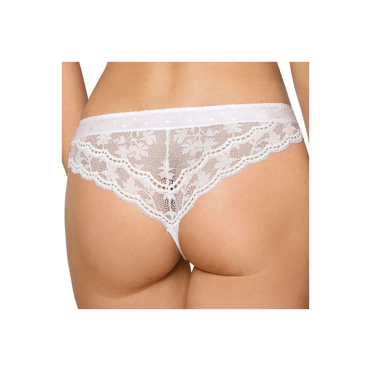 Lagerta String weiß von Róza kaufen | Fesselliebe