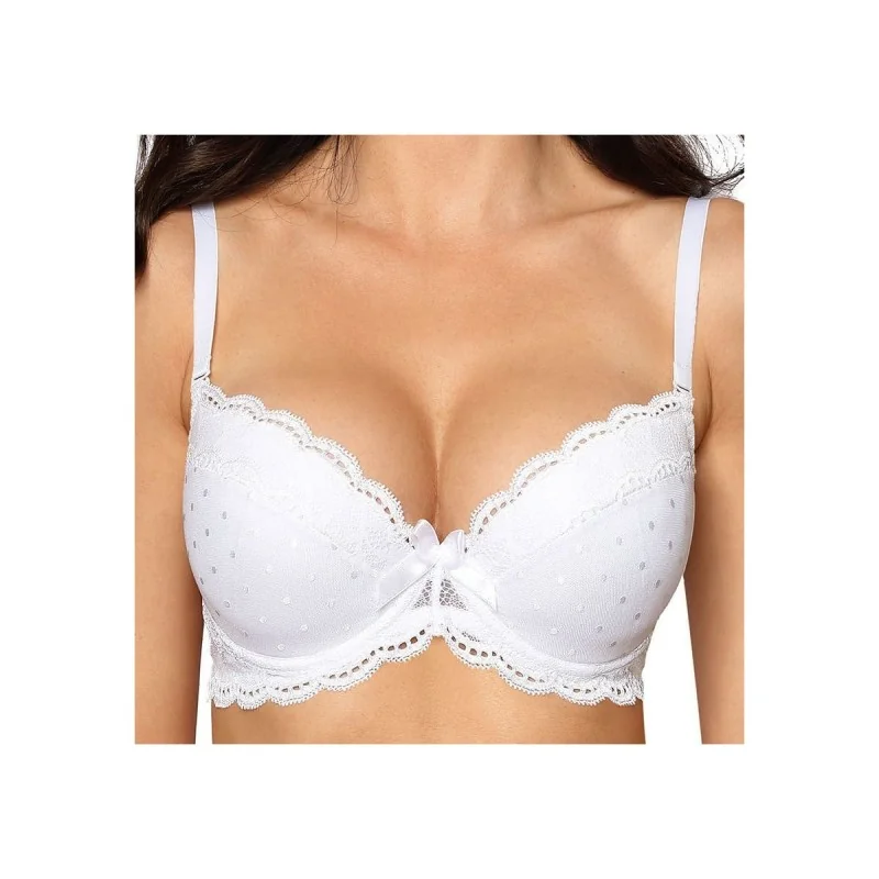 Lagerta Push-Up BH weiß von Róza kaufen | Fesselliebe