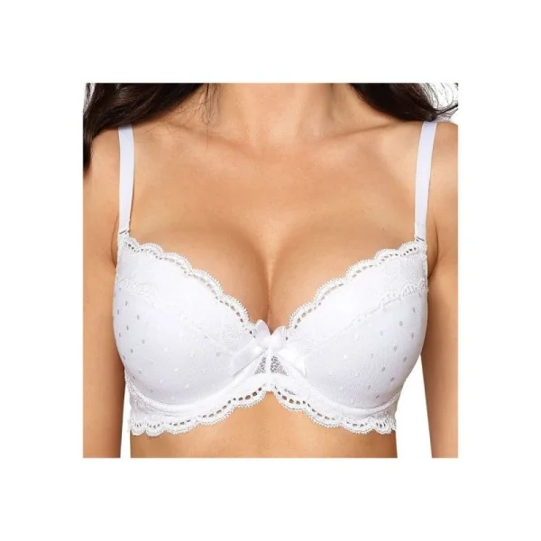 Lagerta Push-Up BH weiß von Róza kaufen | Fesselliebe