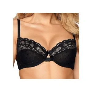 Lagerta Soft-BH schwarz von Róza kaufen | Fesselliebe