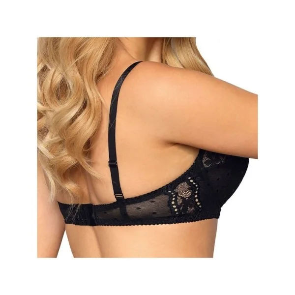 Lagerta Soft-BH schwarz von Róza kaufen | Fesselliebe