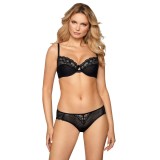 Lagerta Soft-BH Schwarz von Róza | Fesselliebe.de