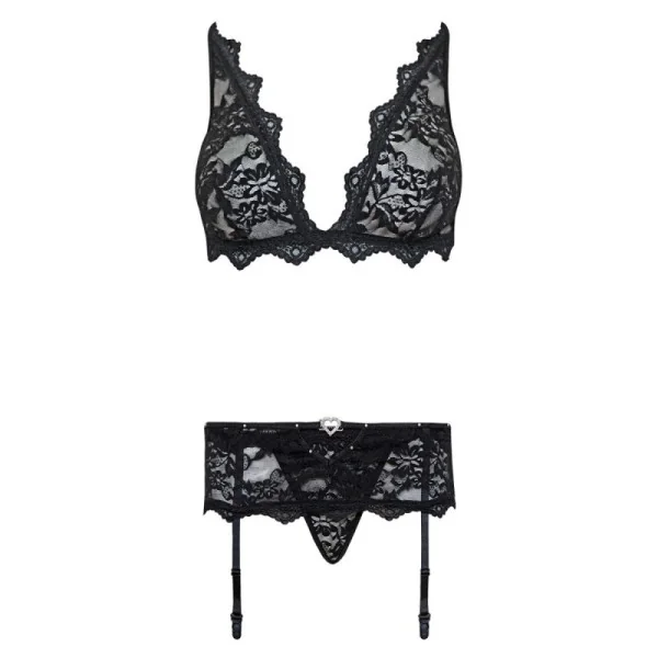 Belita 3er Set schwarz von LivCo Corsetti Fashion kaufen | Fesselliebe
