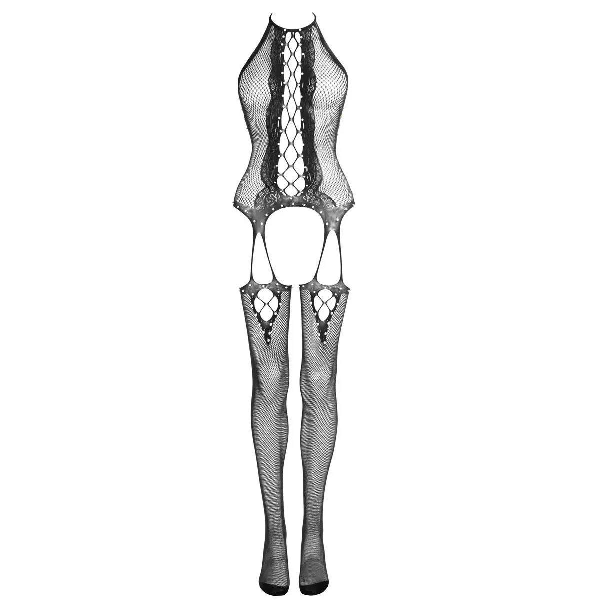 Pirvina Bodystocking schwarz von LivCo Corsetti Fashion kaufen | Fesselliebe