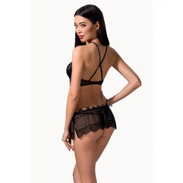 Yona Chemise schwarz von Passion-Exklusiv kaufen | Fesselliebe