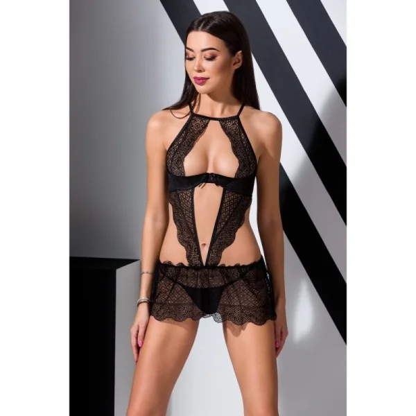 Yona Chemise schwarz von Passion-Exklusiv kaufen | Fesselliebe