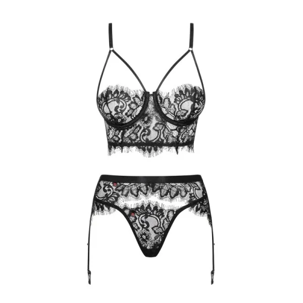 Lashy 3er Set schwarz von Obsessive kaufen | Fesselliebe