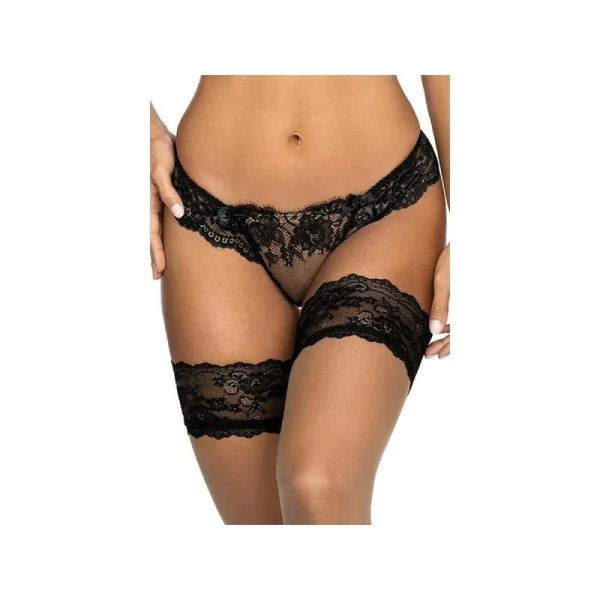 String schwarz V-9498 von Axami kaufen | Fesselliebe