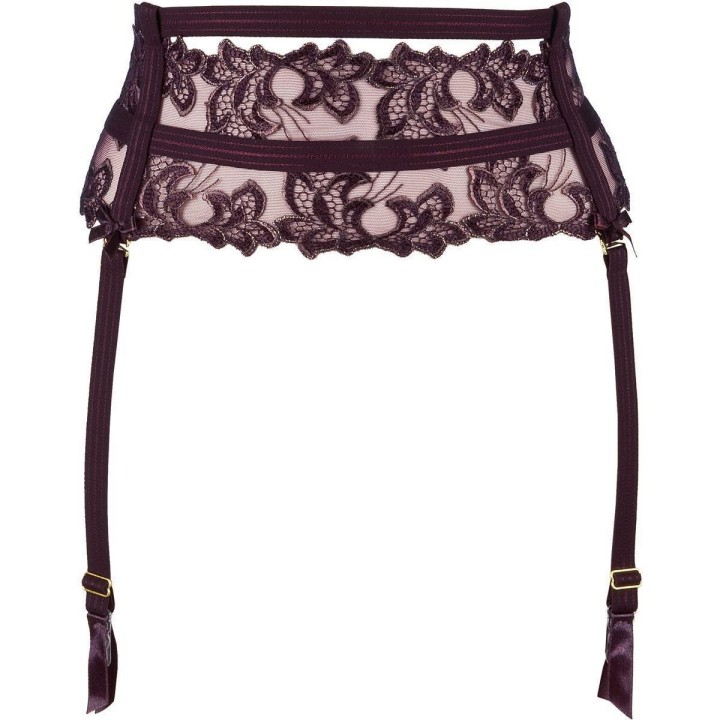 Strumpfgürtel Lila V-9472 von Axami | Fesselliebe.de