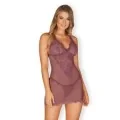 Emperita Chemise & Tanga Berry von Obsessive