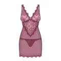 Emperita Chemise & Tanga Berry von Obsessive