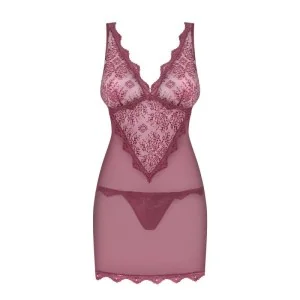 Emperita Chemise & Tanga Berry von Obsessive