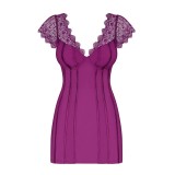 Moketta Chemise & Tanga Lila von Obsessive | Fesselliebe.de