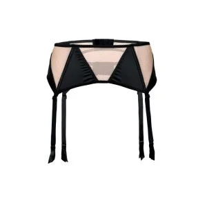 Mehendi Strumpfgürtel Schwarz von Róza