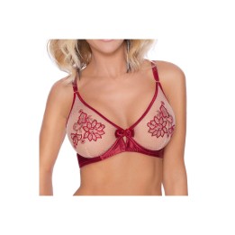 Mehendi Soft-BH Rotwein von Róza | Fesselliebe.de