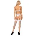 Sameera 5er Set mit Strumpfgürtel And Strümpfen Weiss von Livco Corsetti Fashion