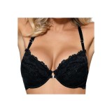 Sefia Push-Up BH Schwarz von Róza | Fesselliebe.de
