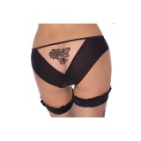 Mehendi Panty Schwarz von Róza | Fesselliebe.de