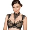 Idrisa Push-Up BH Schwarz von Róza
