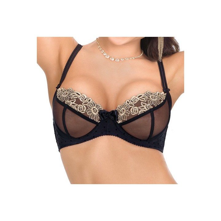 Nefer Soft-BH Gold von Róza | Fesselliebe.de