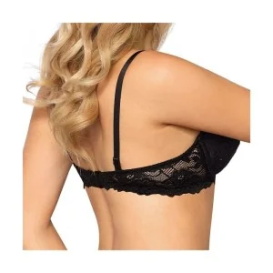 Carmen Push-Up BH Schwarz von Róza