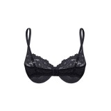 Sisi Soft-BH Schwarz von Róza | Fesselliebe.de