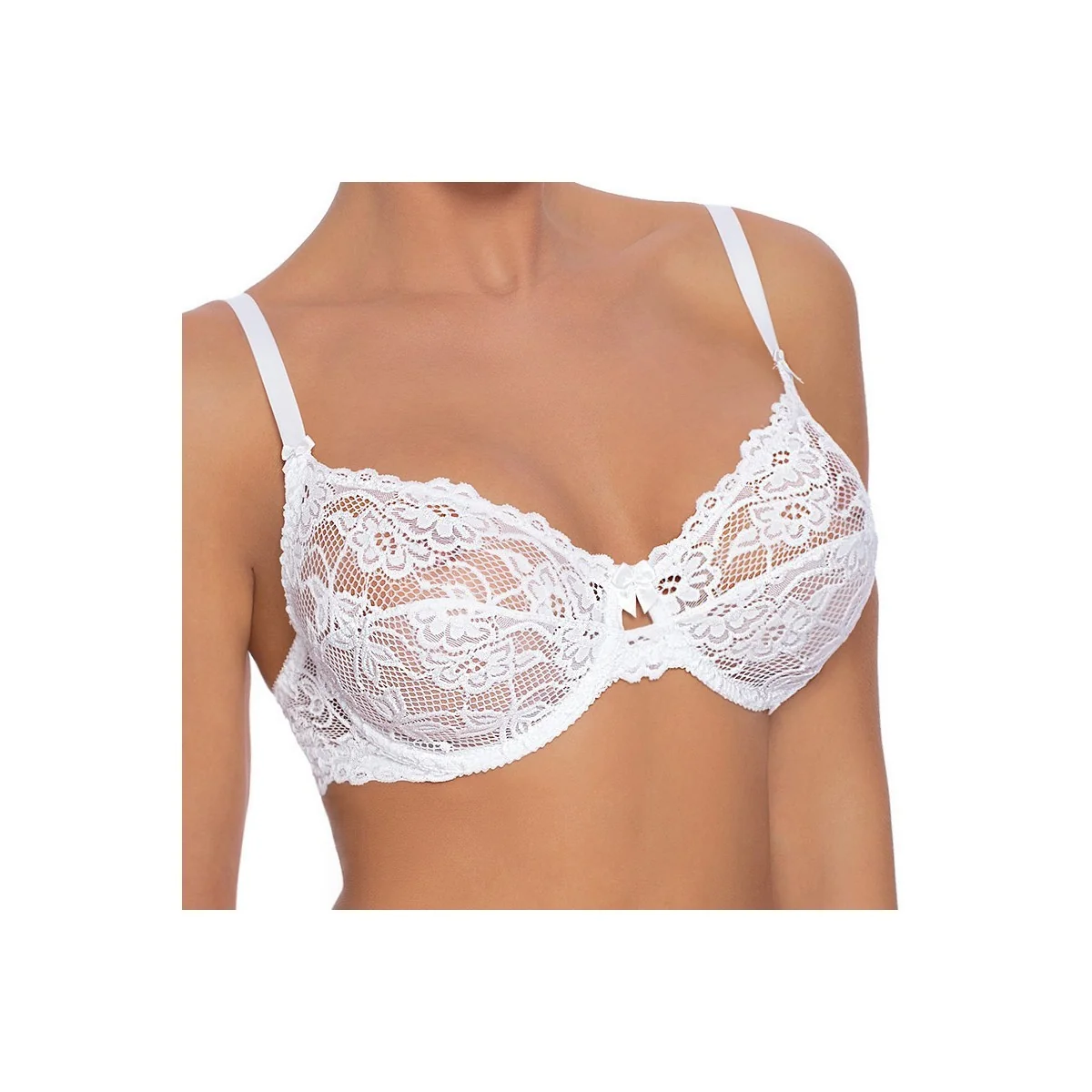 Sisi Soft-BH weiß von Róza kaufen | Fesselliebe