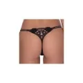 Lea String Schwarz von Róza
