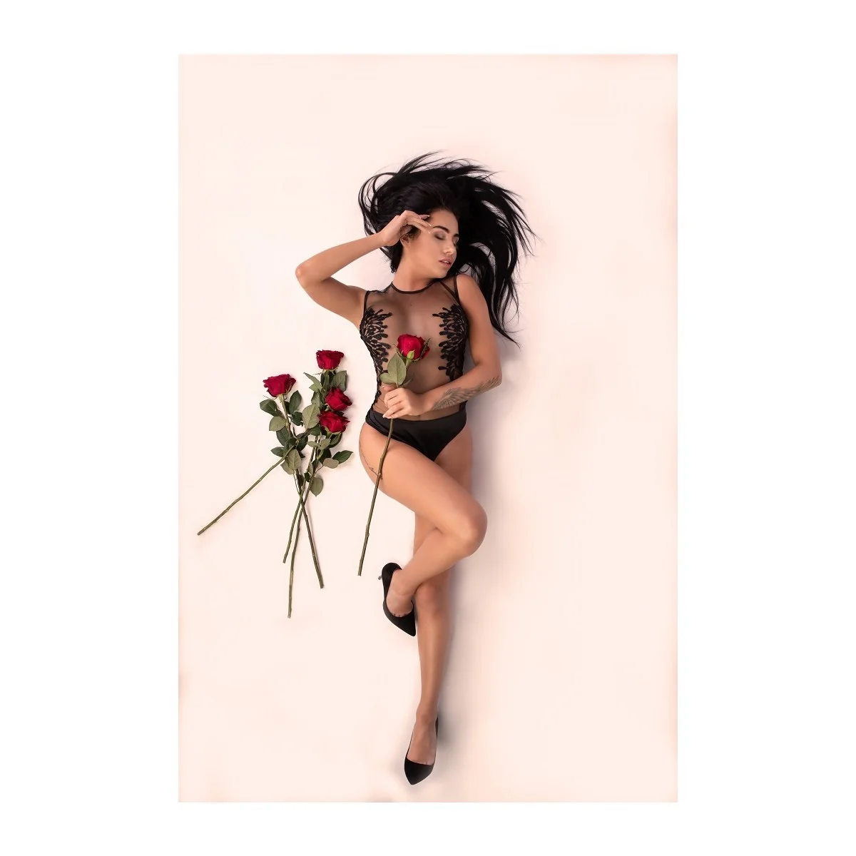 Kiraven Body schwarz von LivCo Corsetti Fashion kaufen | Fesselliebe