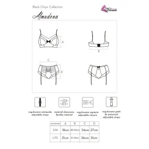 Almudena 2er Set Schwarz von Livco Corsetti Fashion