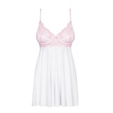 Girlly Babydoll & Tanga Weiss von Obsessive | Fesselliebe.de
