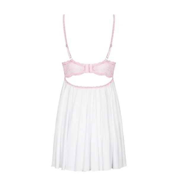 Girlly Babydoll & Tanga weiß von Obsessive kaufen | Fesselliebe