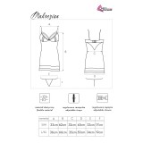 Makrezichemise Schwarz von Livco Corsetti Fashion | Fesselliebe.de