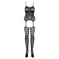 Bodystocking G310 Schwarz von Obsessive