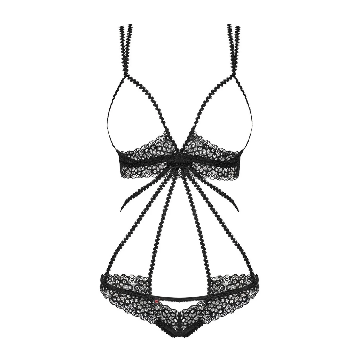 Liferia Cupless Body schwarz von Obsessive kaufen | Fesselliebe