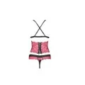 Nerysa 3er Set Schwarz-Lila von Livco Corsetti Fashion