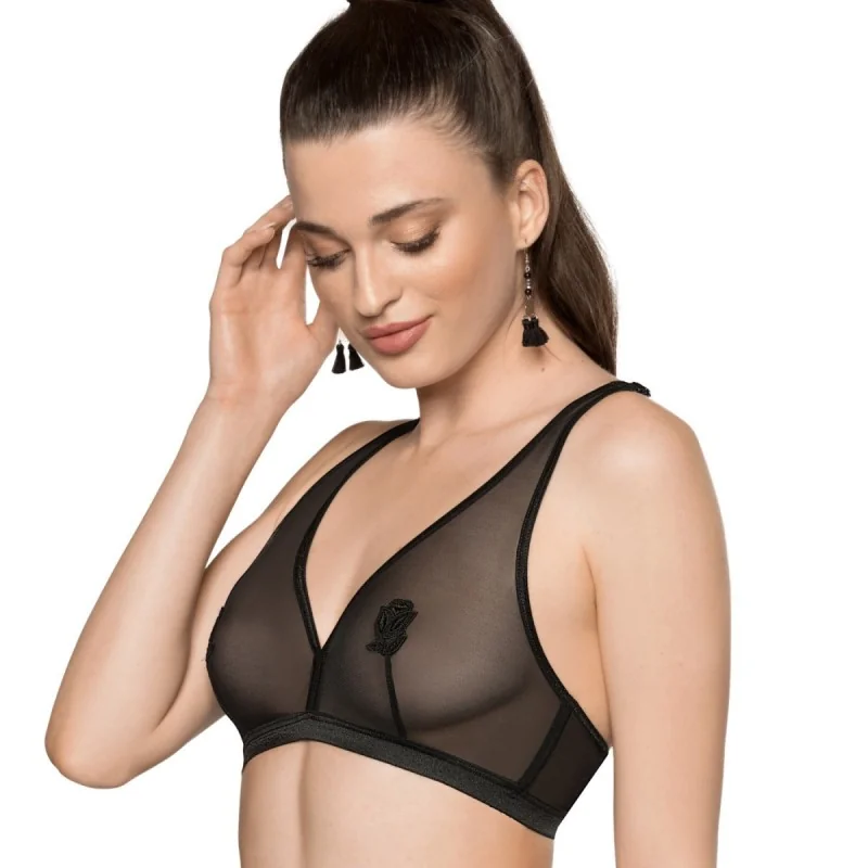 Lisbet Soft-BH schwarz von Róza kaufen | Fesselliebe