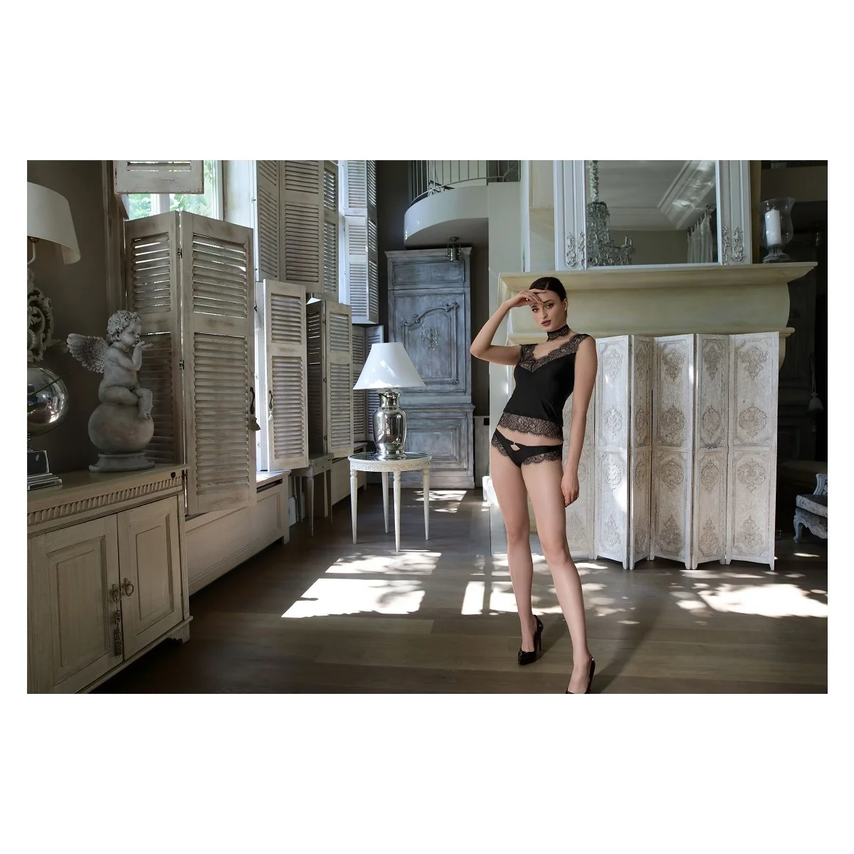 Sija Panty schwarz von Róza kaufen | Fesselliebe