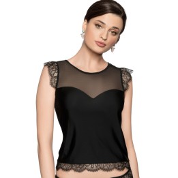 Erii Shirt Schwarz von Róza | Fesselliebe.de