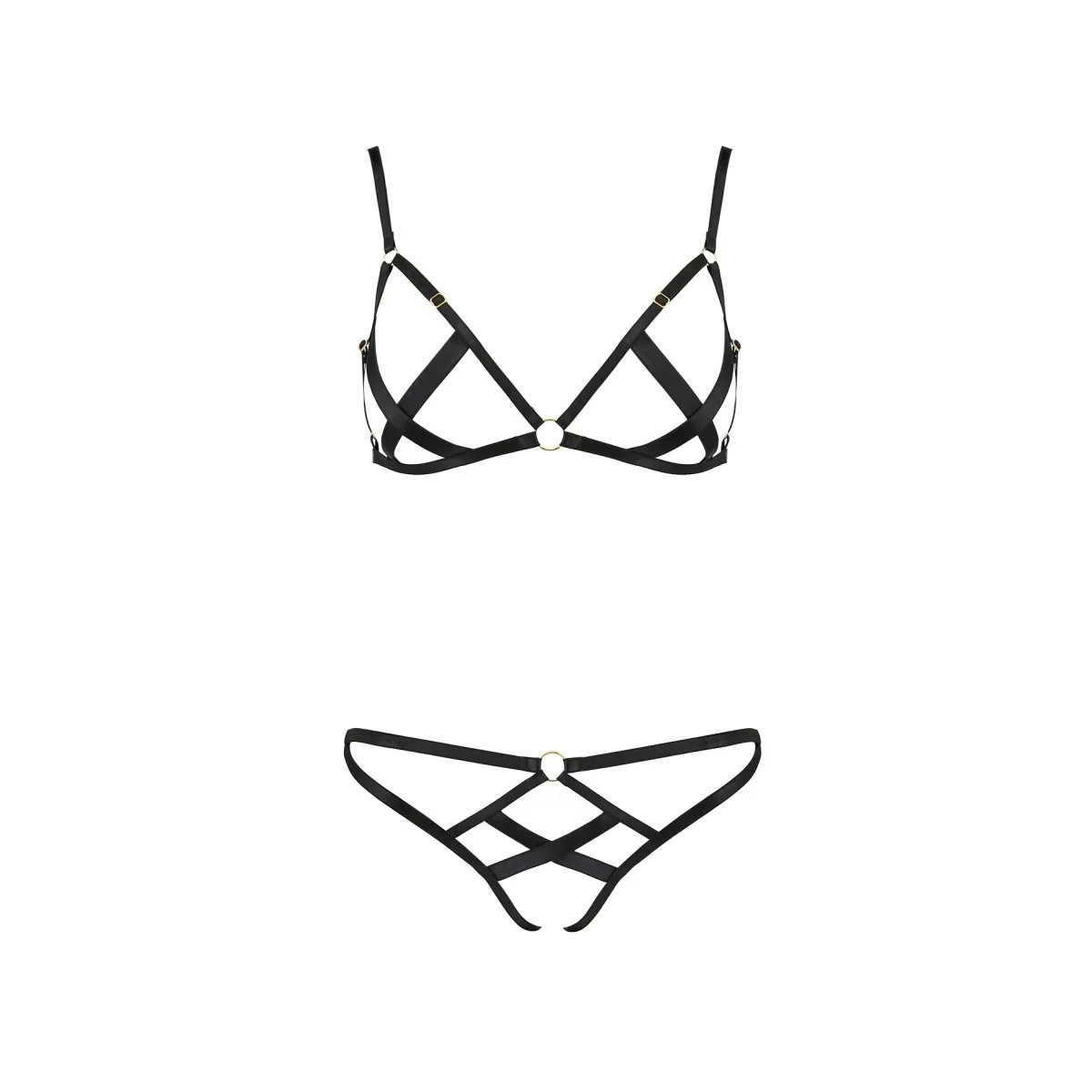 Nicky 2er Set schwarz von Passion-Exklusiv kaufen | Fesselliebe
